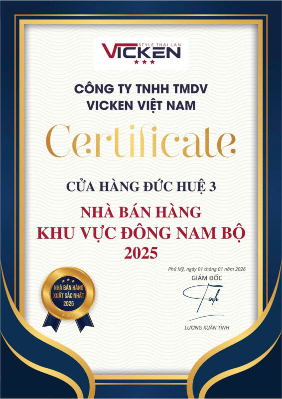 Vinh Danh Đại Lý Cửa Hàng Đức Huệ 3 Bán Hàng Xuất Sắc Nhất